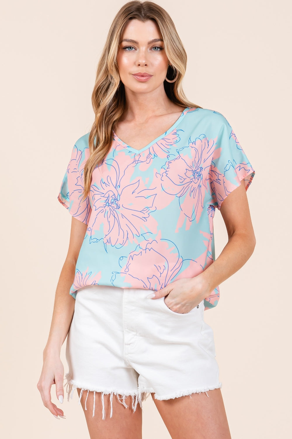The Showstopper Floral Short Sleeve T-Shirt