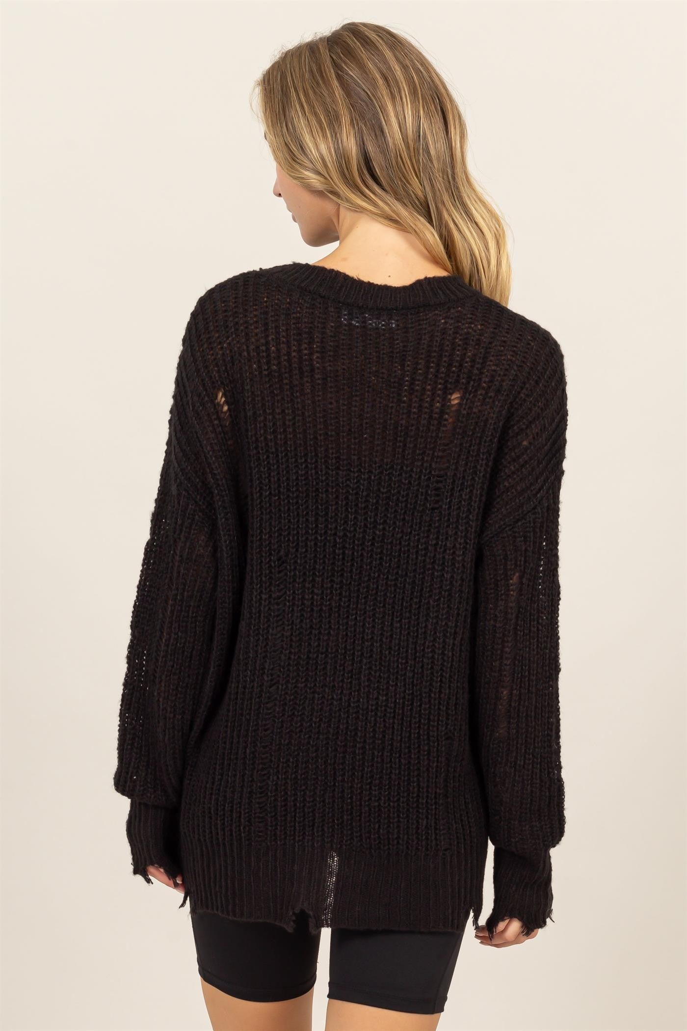 Long Sleeve Knit Top