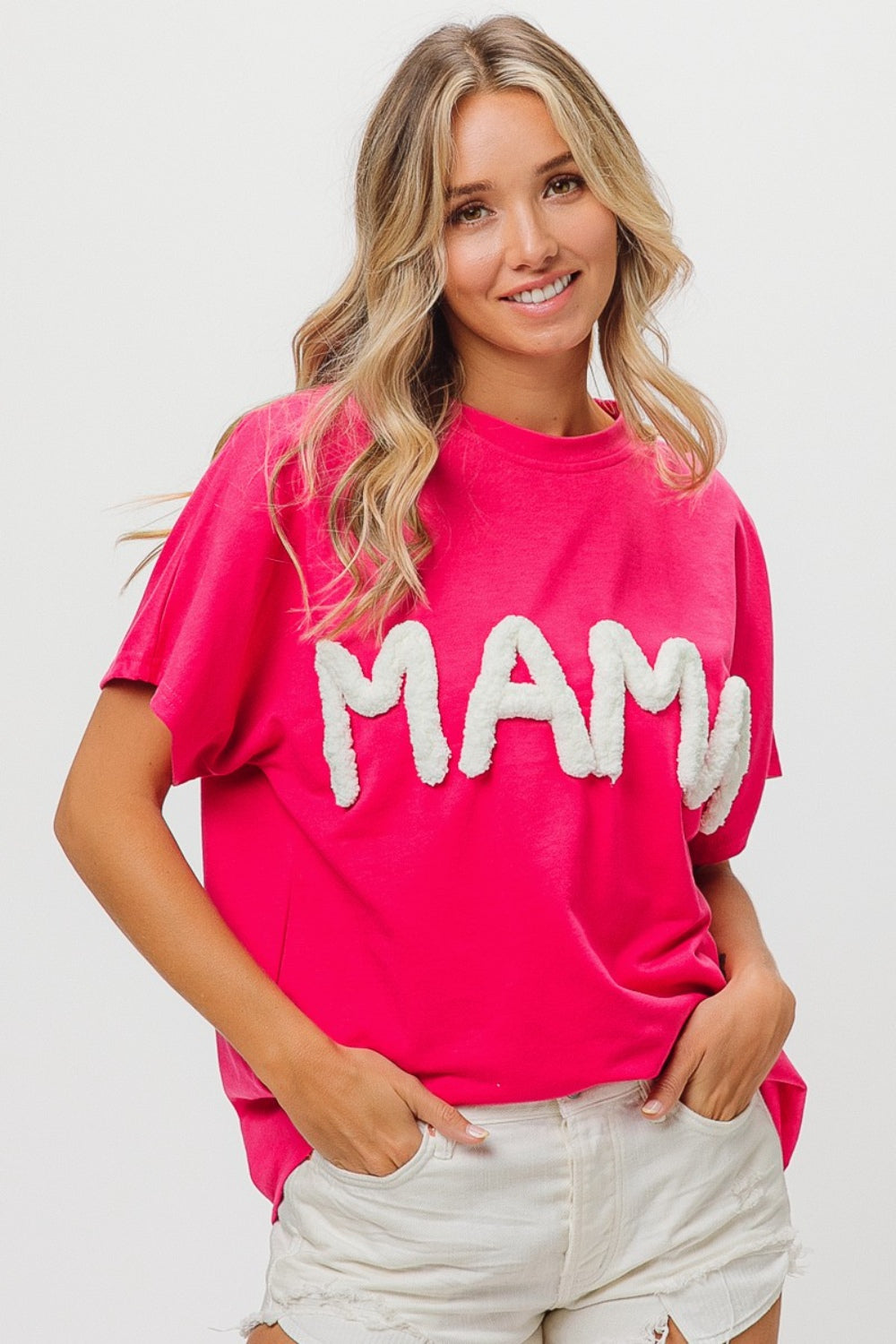 Sans Round Neck Short Sleeve T-Shirt