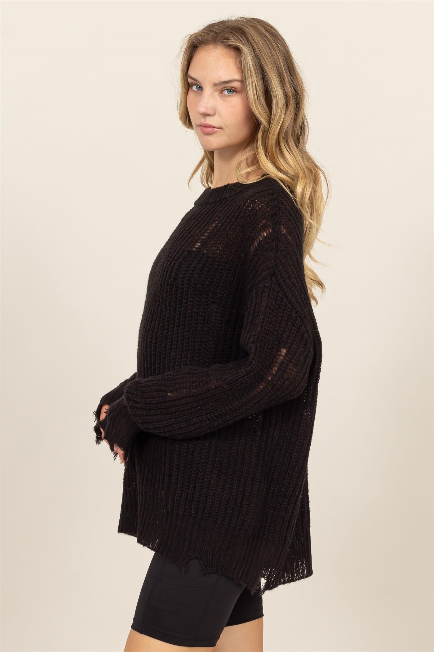Long Sleeve Knit Top