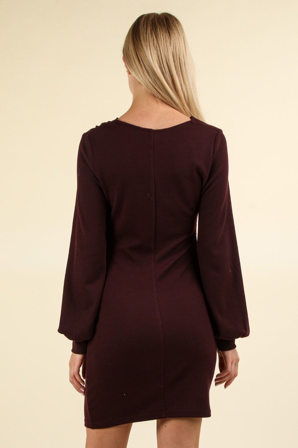 Seraphina Ruched Detail Bodycon Mini Dress