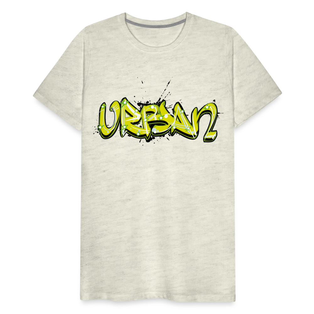 Men's Premium T-Shirt - heather oatmeal