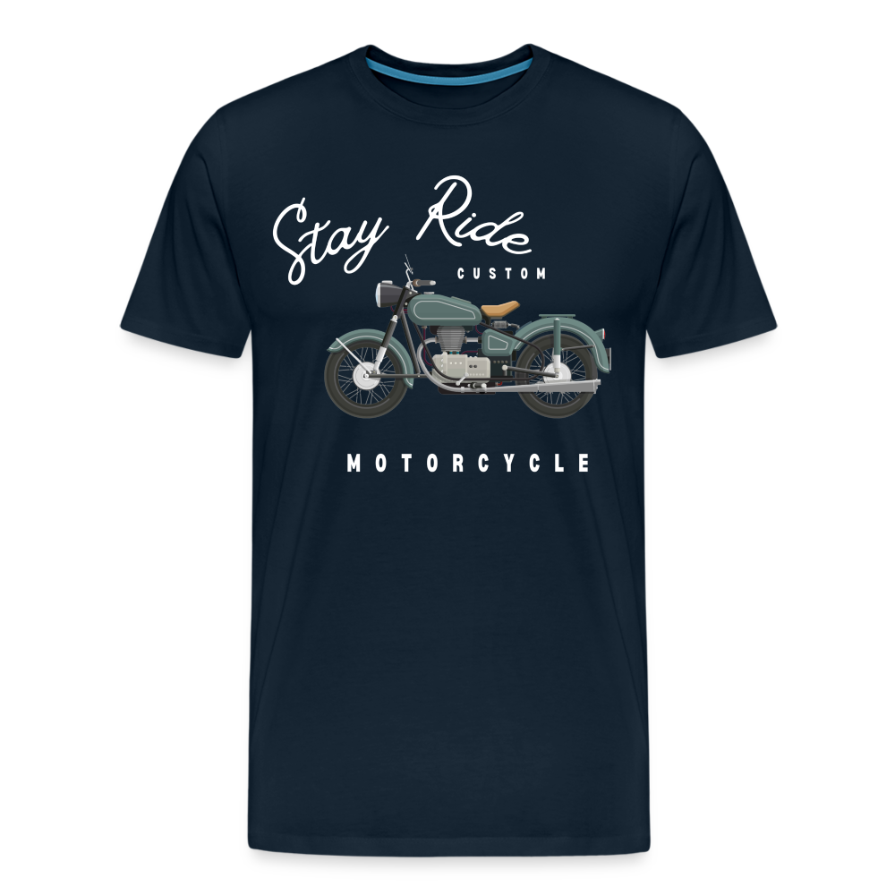 Men's Premium T-Shirt - deep navy