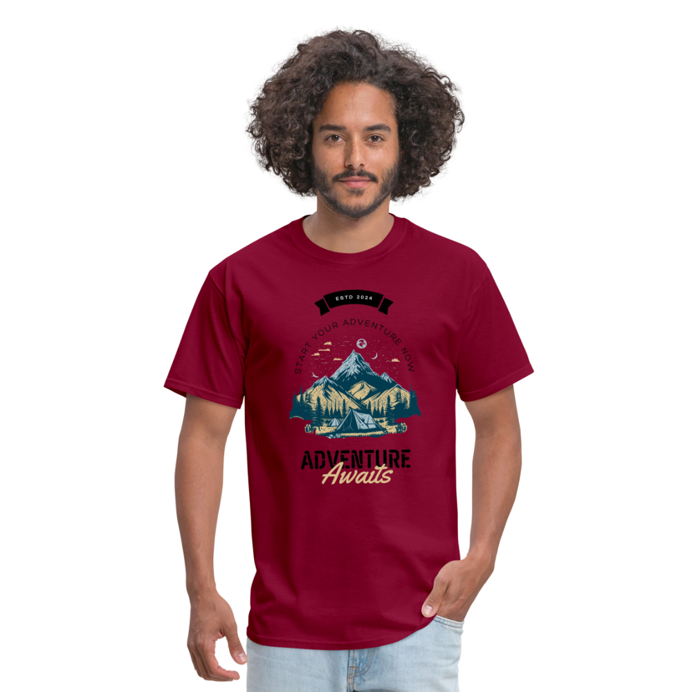 Unisex Classic T-Shirt - burgundy