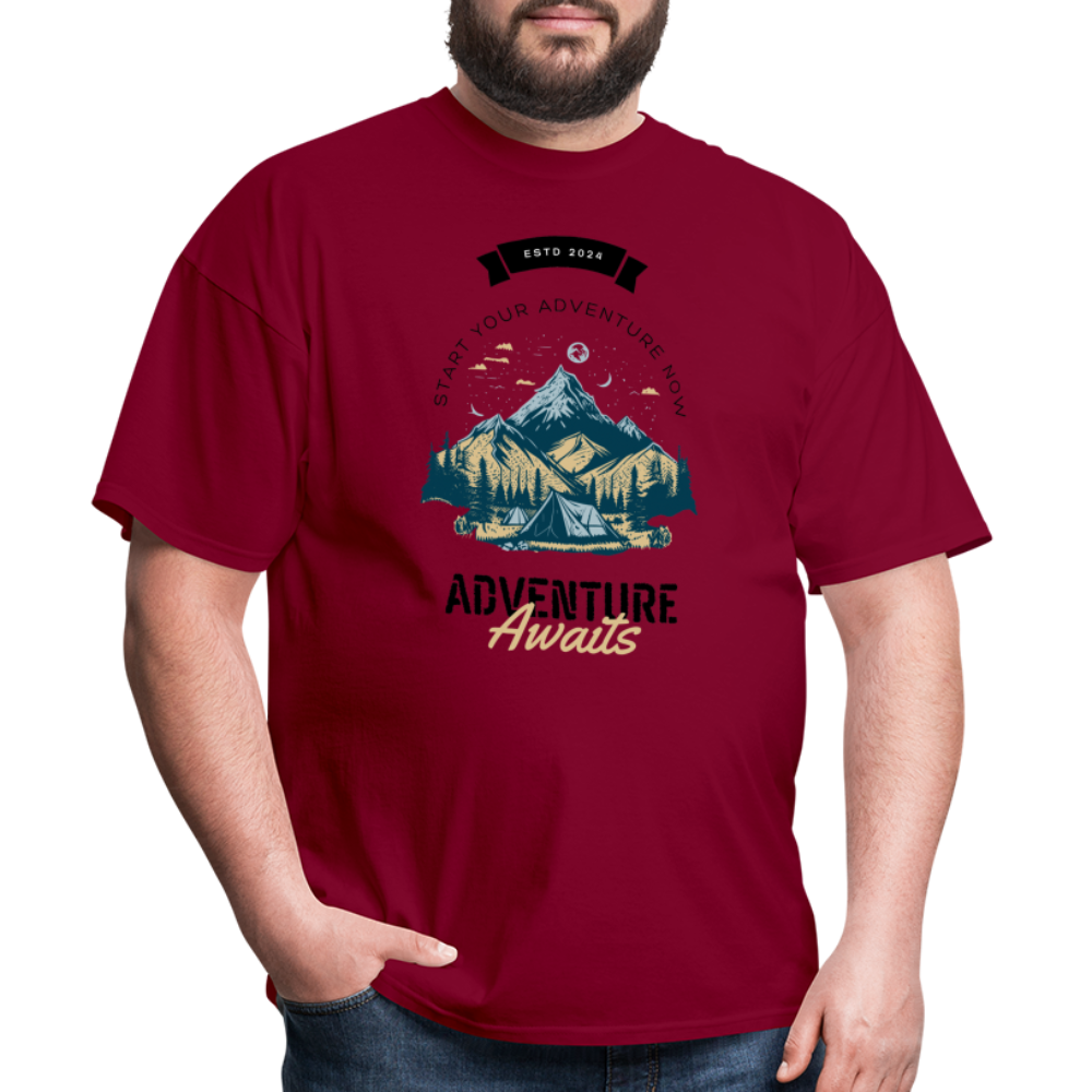 Unisex Classic T-Shirt - burgundy