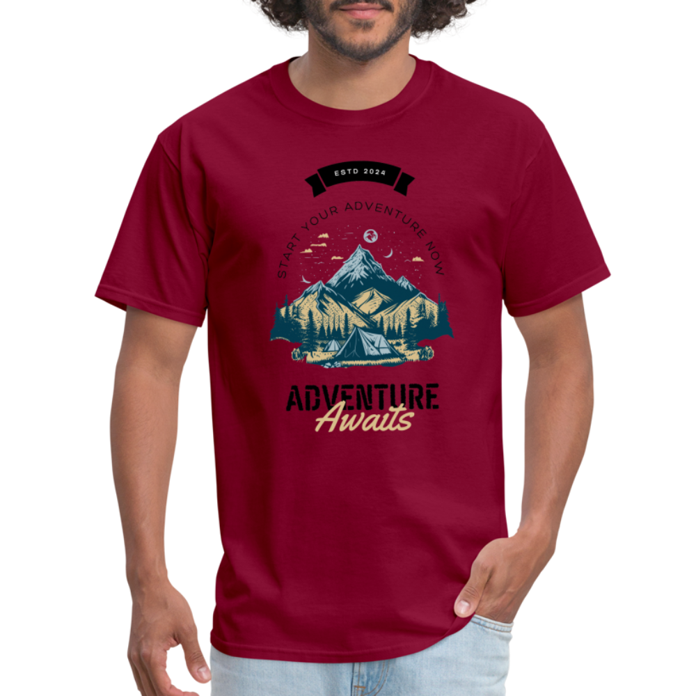 Unisex Classic T-Shirt - burgundy