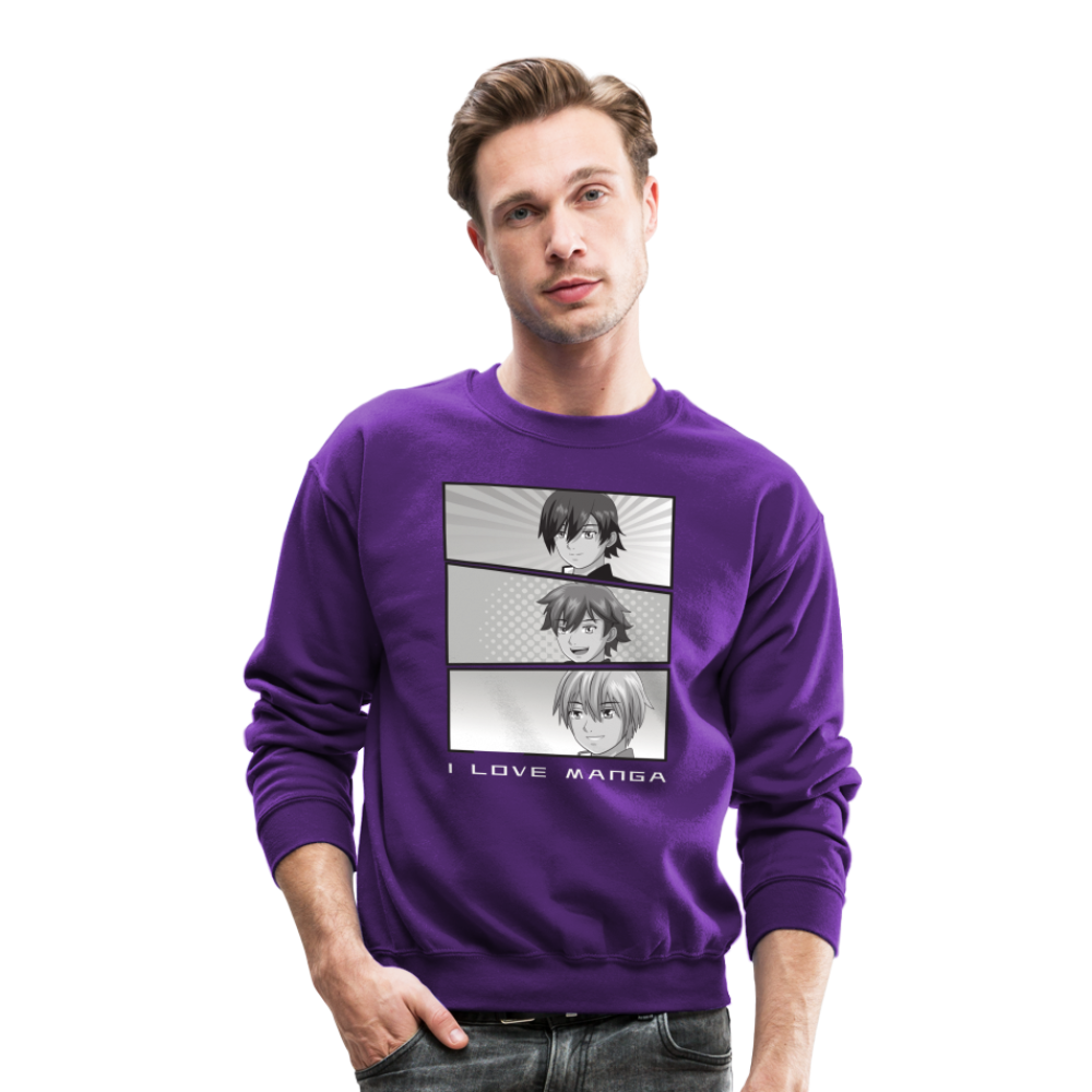 Crewneck Sweatshirt - purple