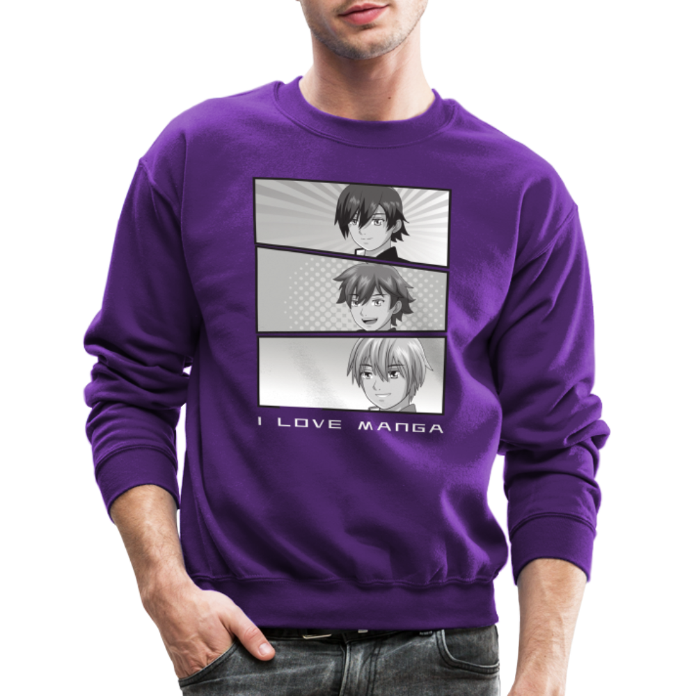 Crewneck Sweatshirt - purple