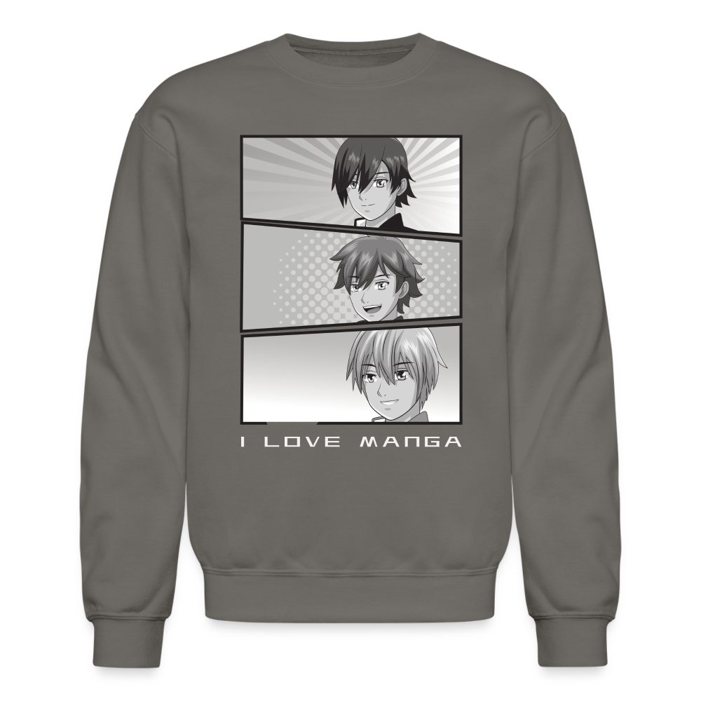 Crewneck Sweatshirt - asphalt gray