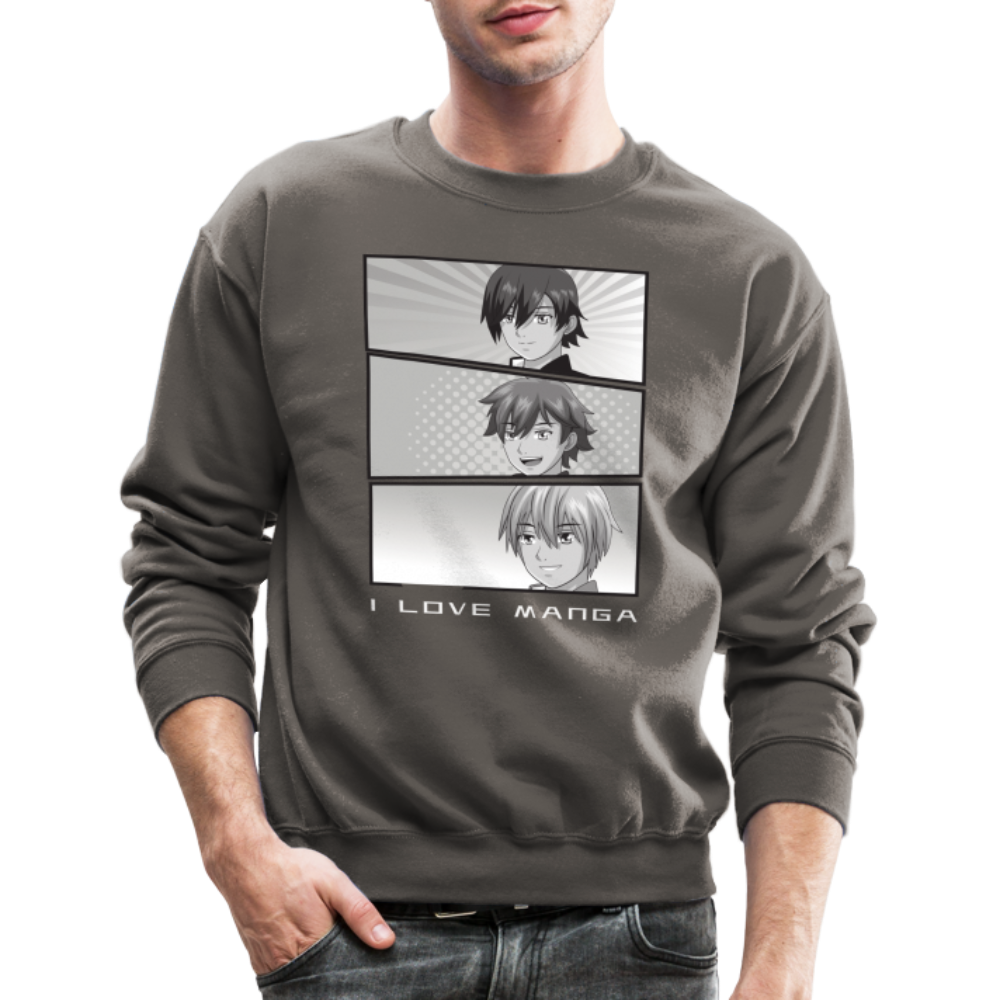 Crewneck Sweatshirt - asphalt gray