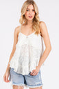 Heartstrings Textured V-Neck Cami