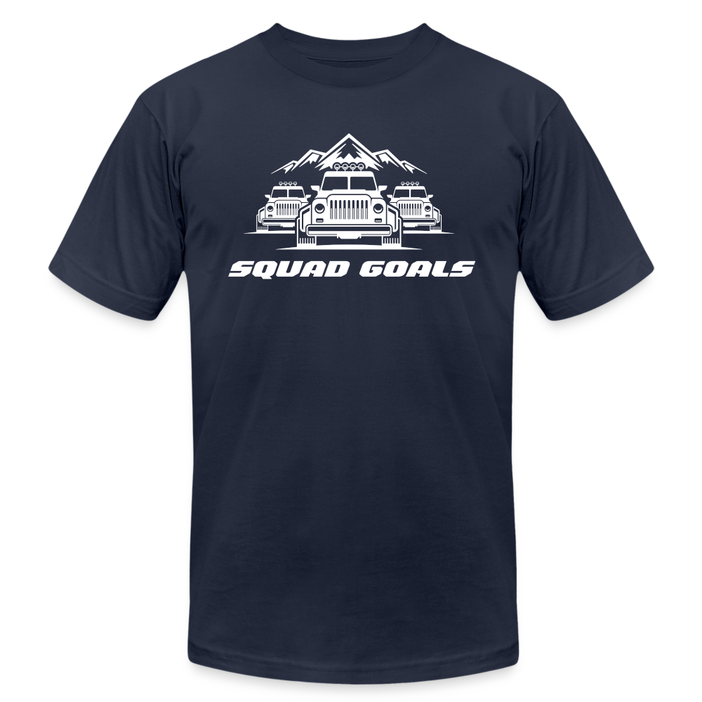 Unisex Jersey T-Shirt by Bella + Canvas - navy