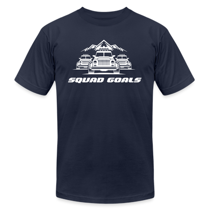 Unisex Jersey T-Shirt by Bella + Canvas - navy