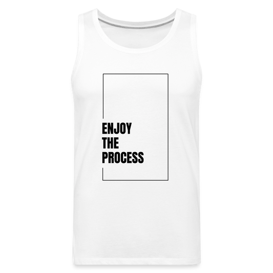 Men’s Premium Tank - white