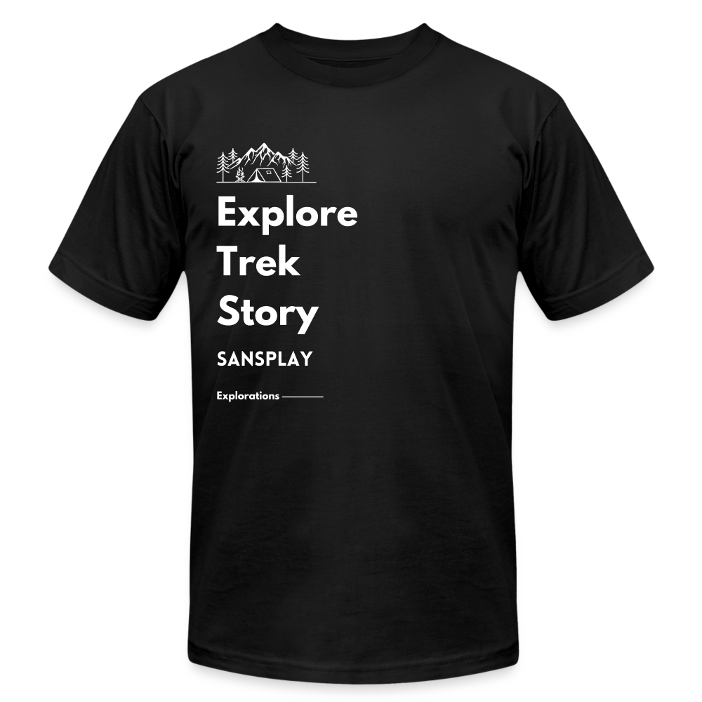 Unisex Jersey T-Shirt by Bella + Canvas - black