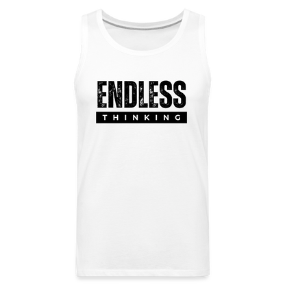 Men’s Premium Tank - white