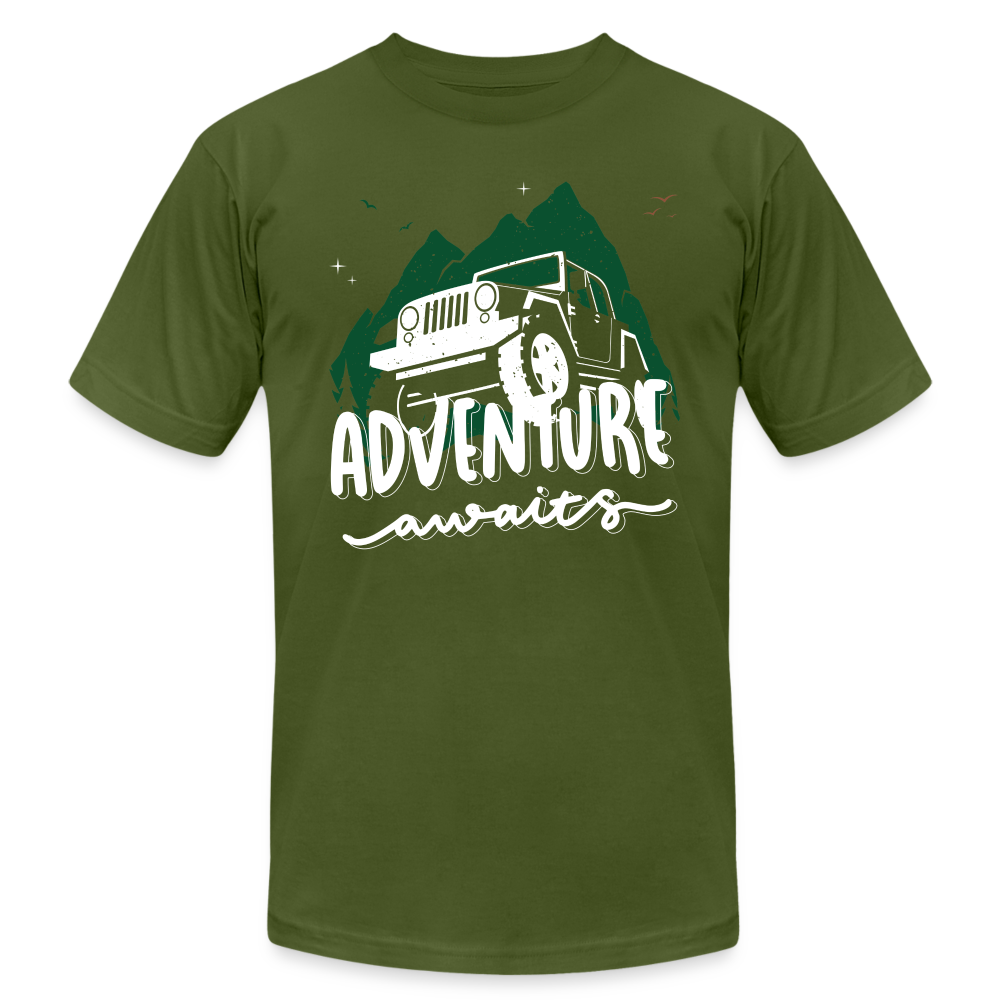 Unisex Jersey T-Shirt by Bella + Canvas - olive