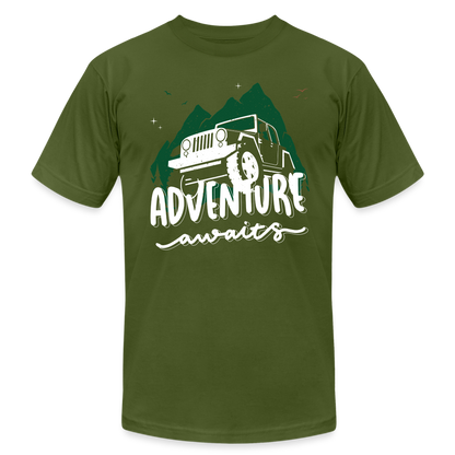 Unisex Jersey T-Shirt by Bella + Canvas - olive