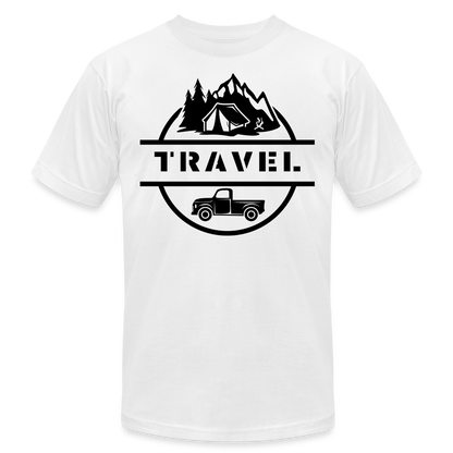 Unisex Jersey T-Shirt by Bella + Canvas - white