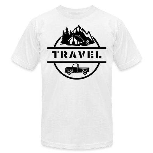 Unisex Jersey T-Shirt by Bella + Canvas - white