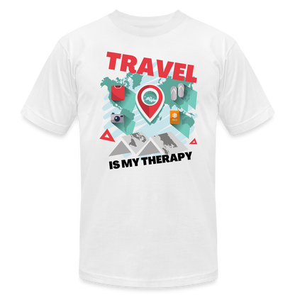 Unisex Jersey T-Shirt by Bella + Canvas - white