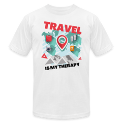 Unisex Jersey T-Shirt by Bella + Canvas - white