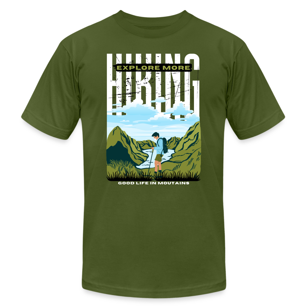 Unisex Jersey T-Shirt by Bella + Canvas - olive