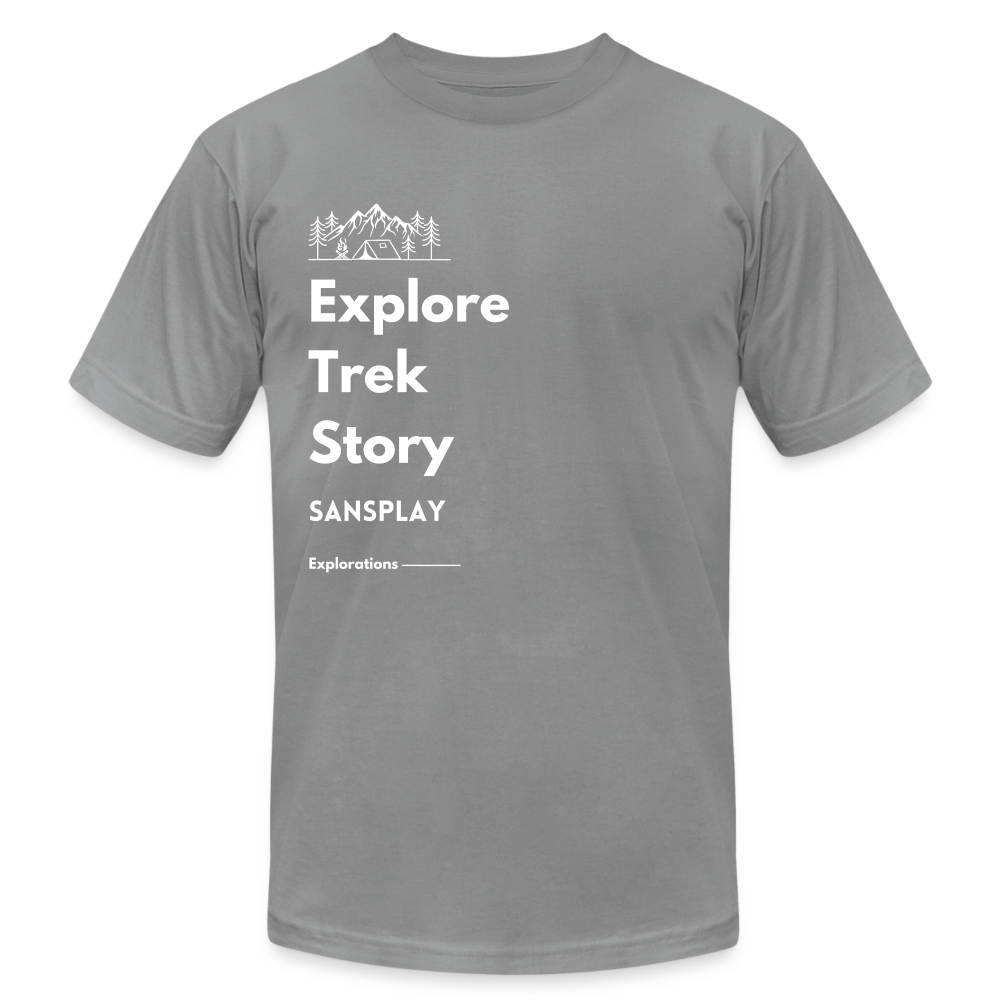 Unisex Jersey T-Shirt by Bella + Canvas - slate