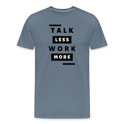 Men's Premium T-Shirt - steel blue