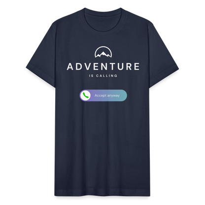 Unisex Jersey T-Shirt by Bella + Canvas - navy