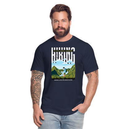 Unisex Jersey T-Shirt by Bella + Canvas - navy