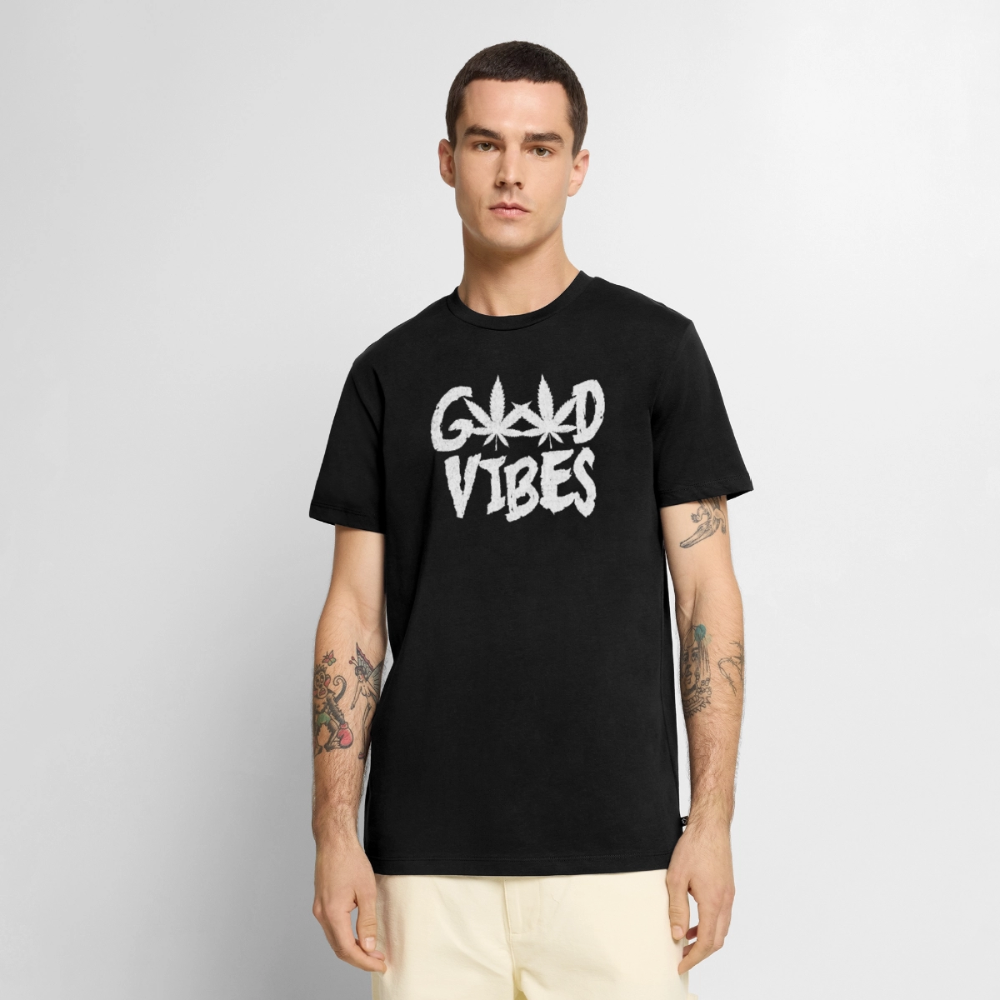 The Signature Stitch Tee - black