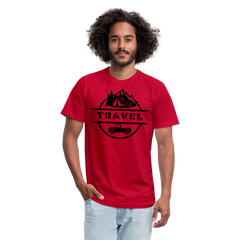 Unisex Jersey T-Shirt by Bella + Canvas - red