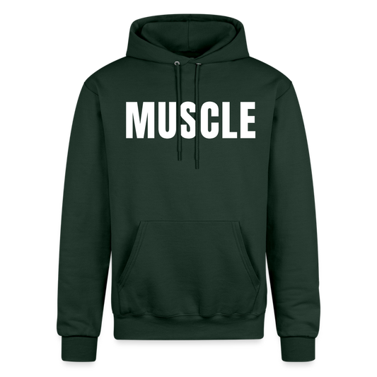 Champion Unisex Powerblend Hoodie - Dark Green