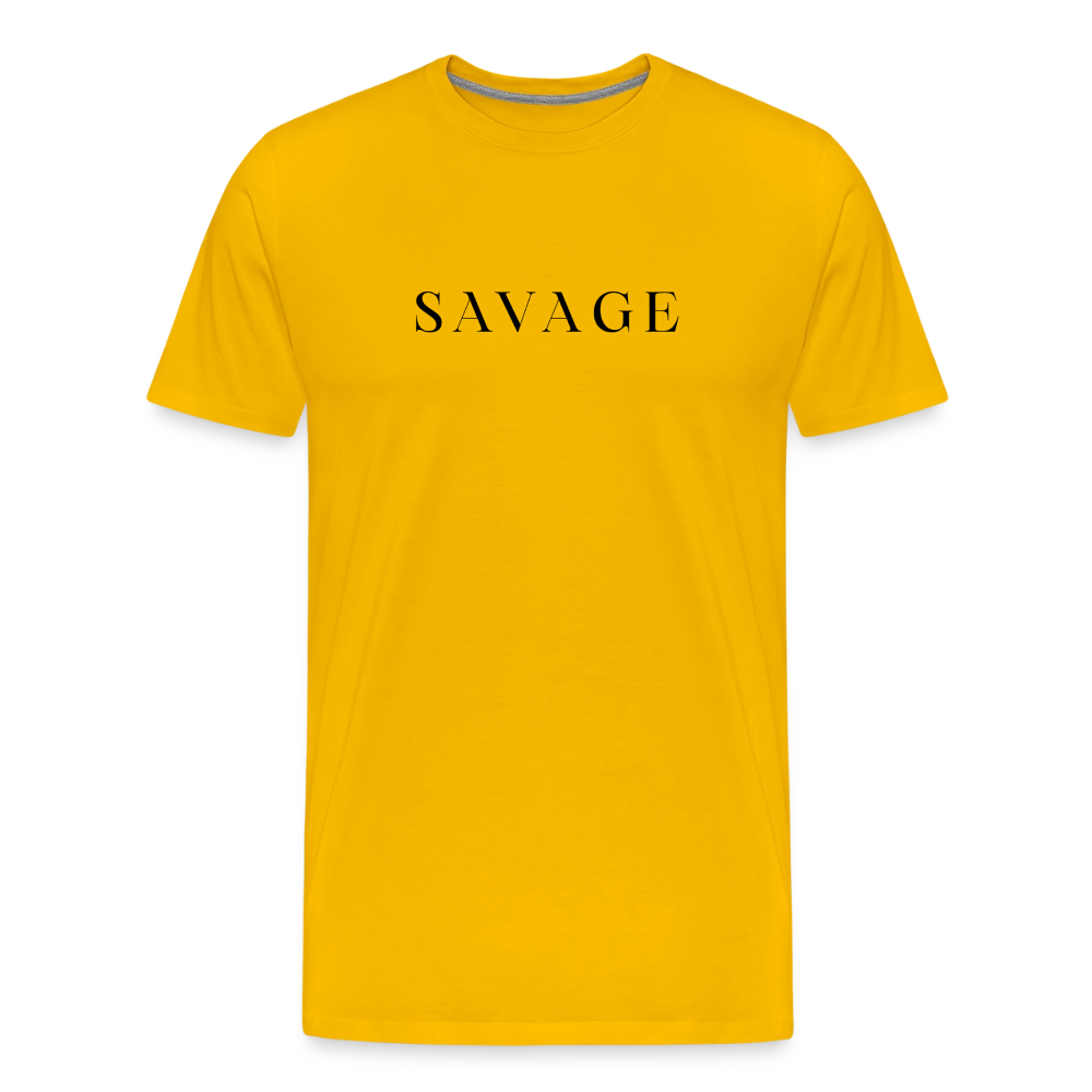 The Sovereign Line T-Shirt - sun yellow