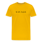 The Sovereign Line T-Shirt - sun yellow