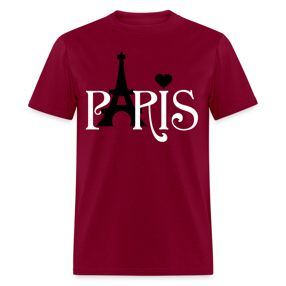 TRAVEL TSHIRT - burgundy