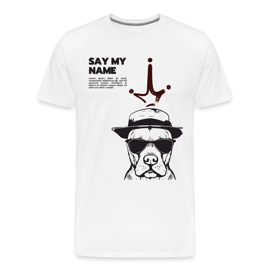 Men's Premium T-Shirt - white