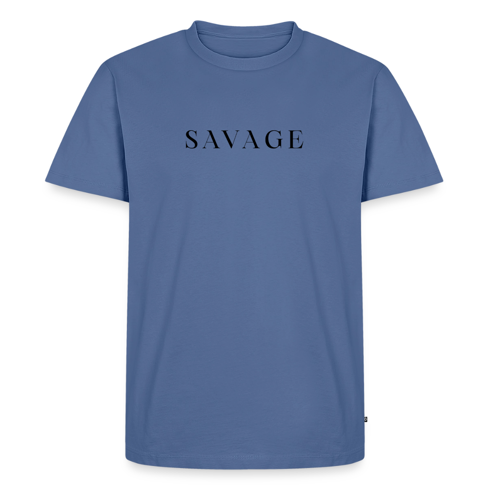 The Sovereign Line T-Shirt - stone blue 