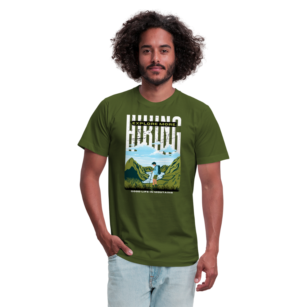 Unisex Jersey T-Shirt by Bella + Canvas - olive