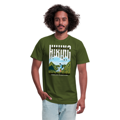 Unisex Jersey T-Shirt by Bella + Canvas - olive