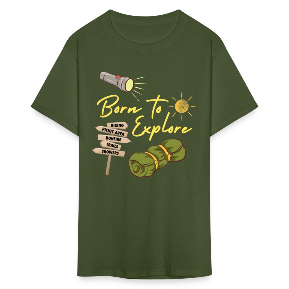 TRAVEL TSHIRT - military green