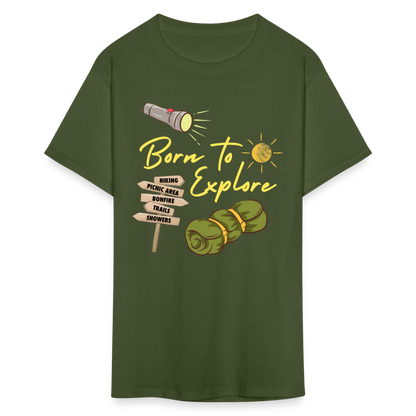 TRAVEL TSHIRT - military green