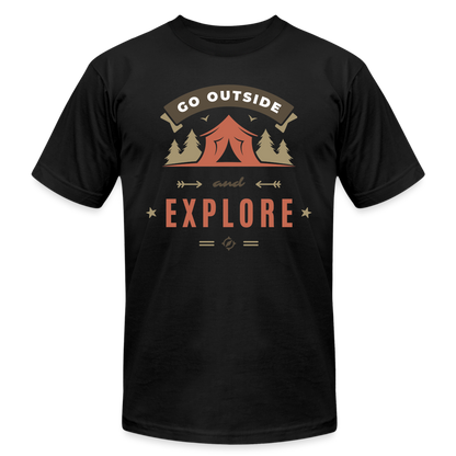 Unisex Jersey T-Shirt by Bella + Canvas - black