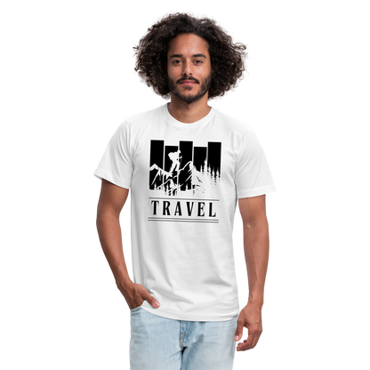 Unisex Jersey T-Shirt by Bella + Canvas - white