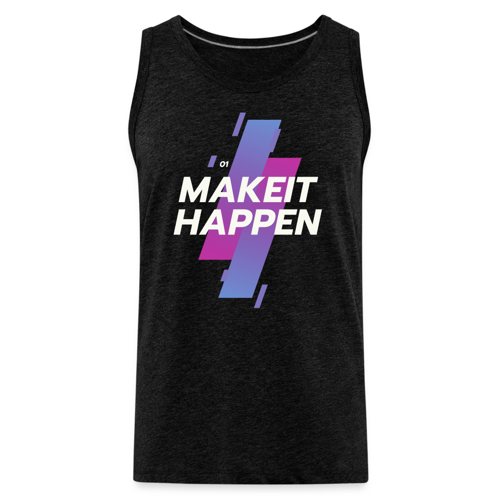 Men’s Premium Tank - charcoal grey
