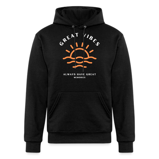 Champion Unisex Powerblend Hoodie - black