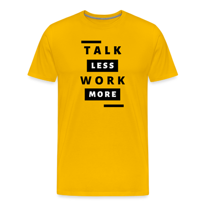 Men's Premium T-Shirt - sun yellow
