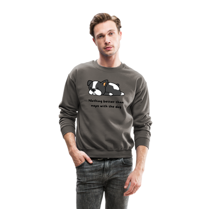 Crewneck Sweatshirt - asphalt gray