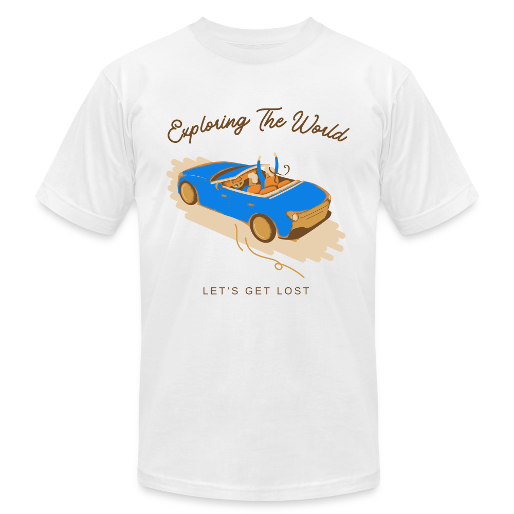 Unisex Jersey T-Shirt by Bella + Canvas - white